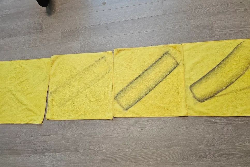 입주청소에 쓰는 극세사 걸레